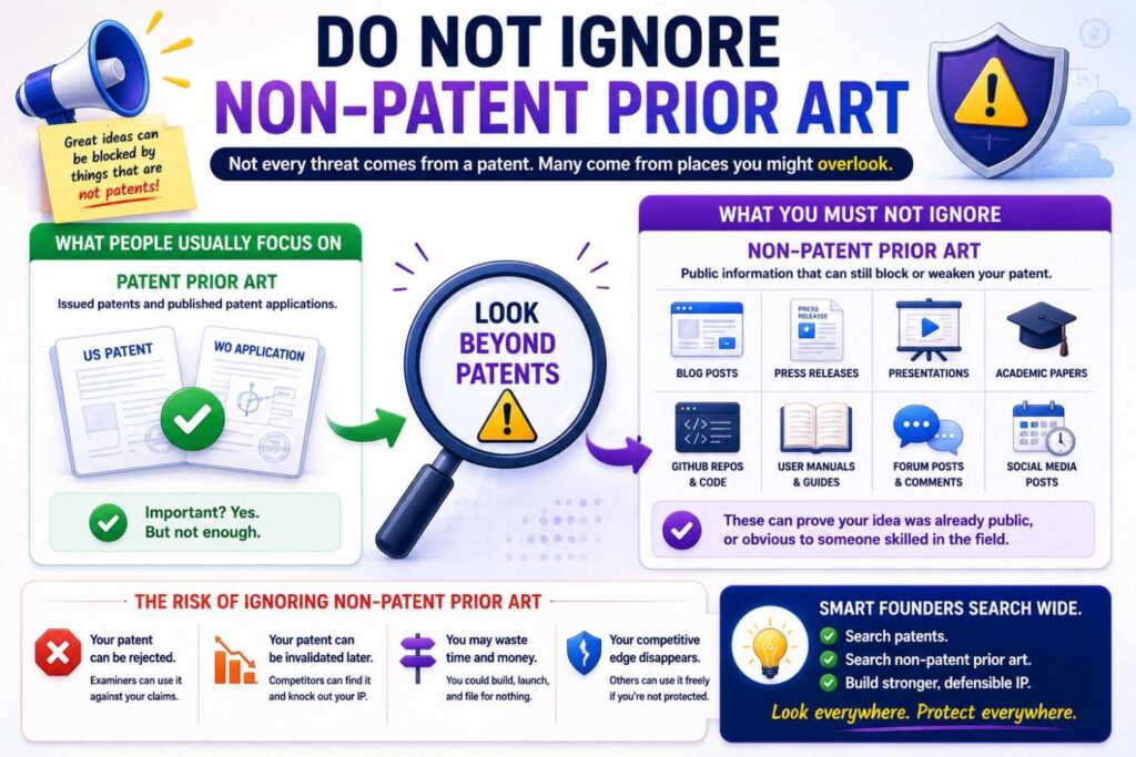 SaaS prior art often lives outside patents.