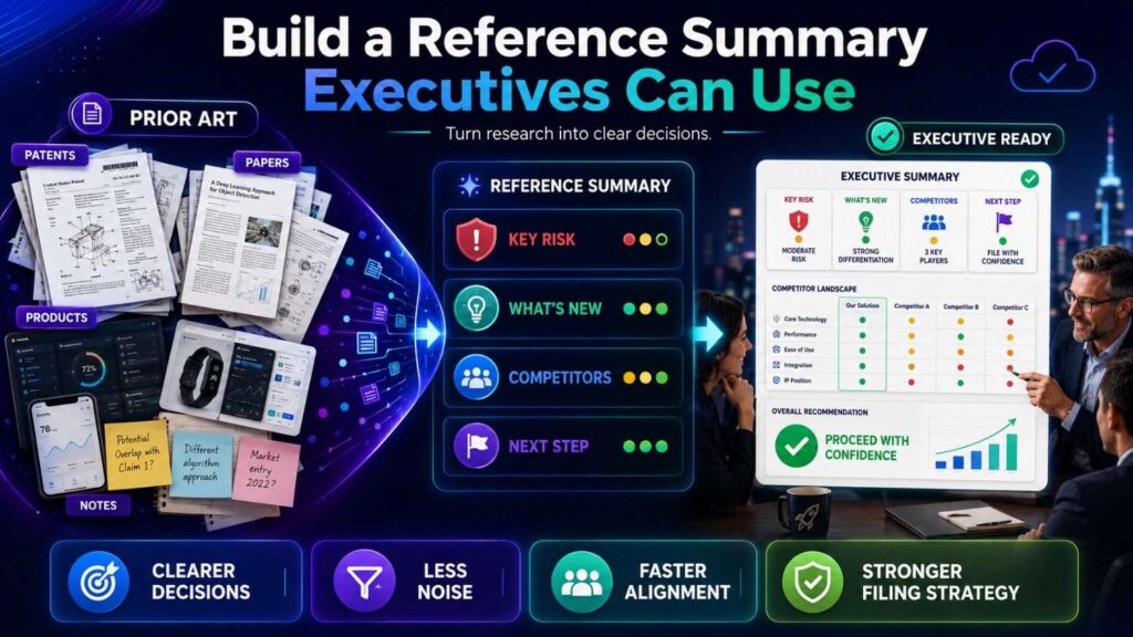 After reviewing each reference, write a short business summary.