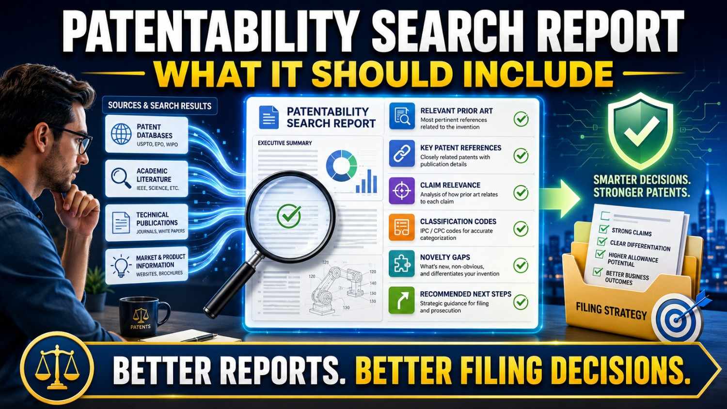 Patentability Search Report: What It Should Include