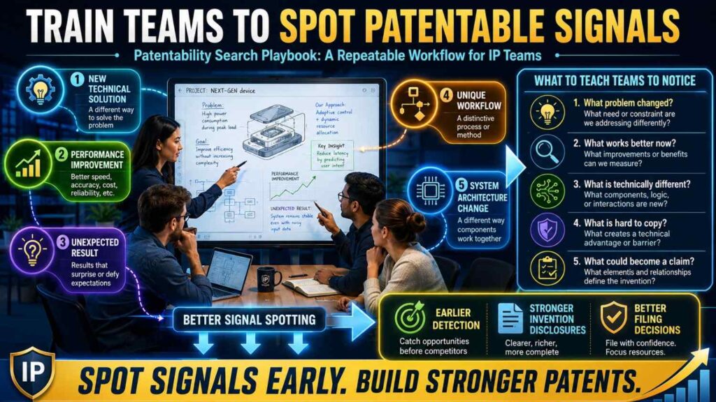 IP teams should not carry the whole burden alone.