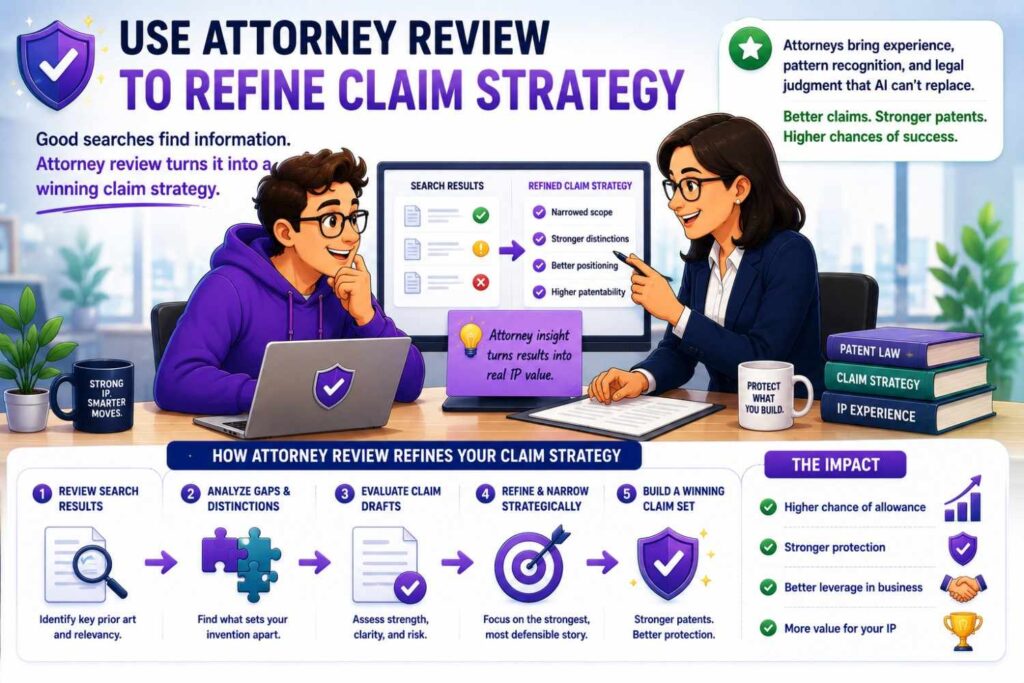 Attorney review should not only answer “yes” or “no.”