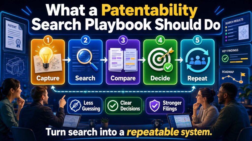 A good playbook should help IP teams answer five simple questions.