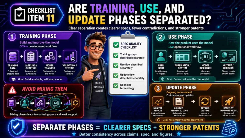 AI specs often mix up model training and model use.