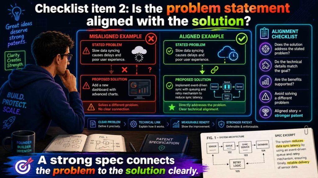 A strong spec should set up the problem and then explain the solution.