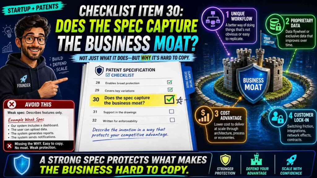 A good spec should protect what matters to the business.