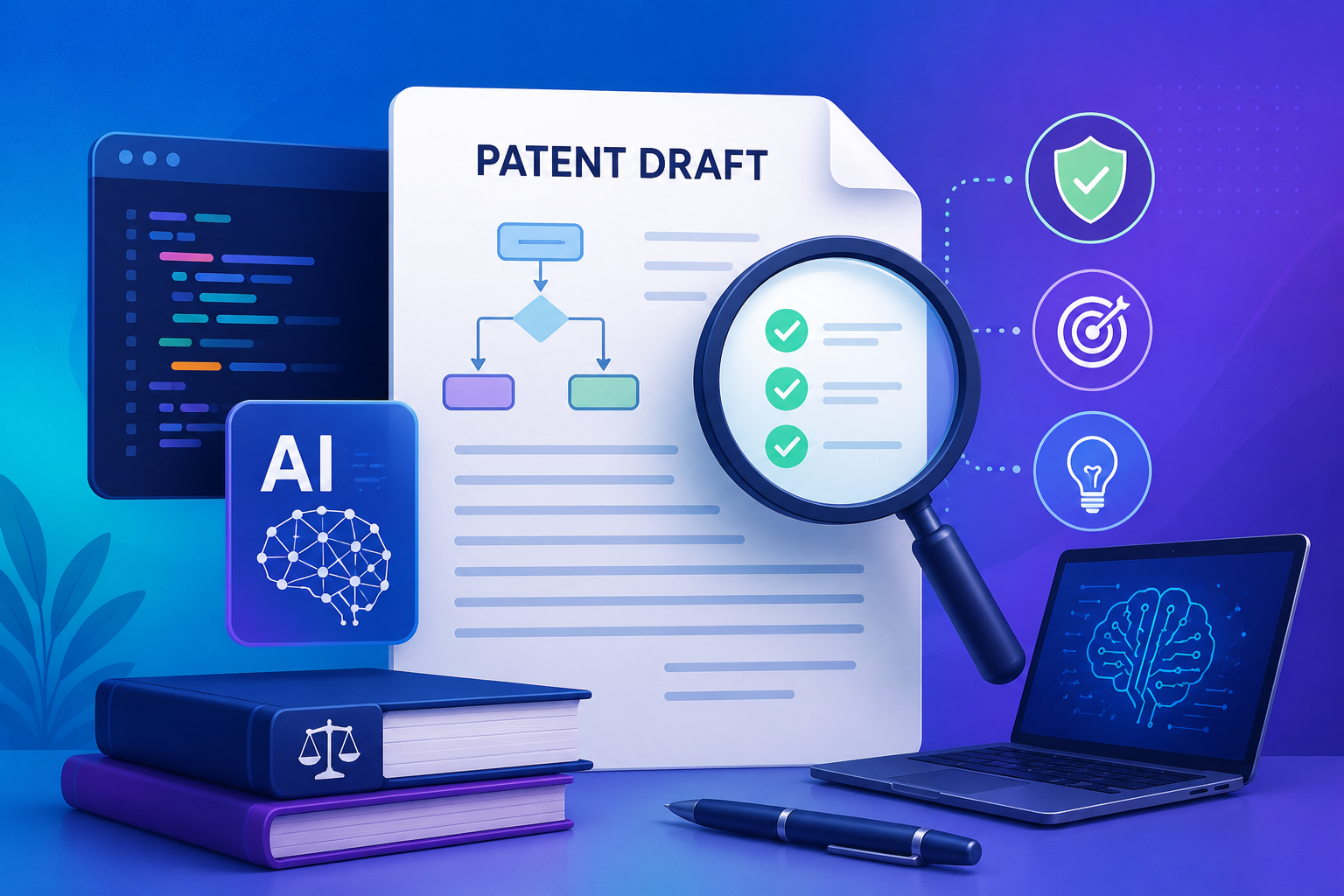 Patent Draft Review for Software and AI Inventions