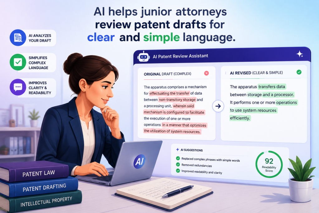 A patent draft does not need to sound fancy to be strong. In fact, fancy wording often makes the draft weaker.