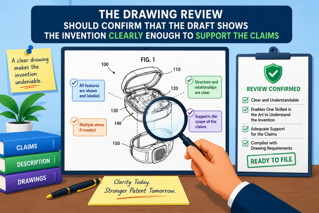 Patent drawings are often treated like a support task, but they carry real weight. A clean drawing can make a complex invention feel simple. A weak drawing can make even a strong idea feel hard to follow.