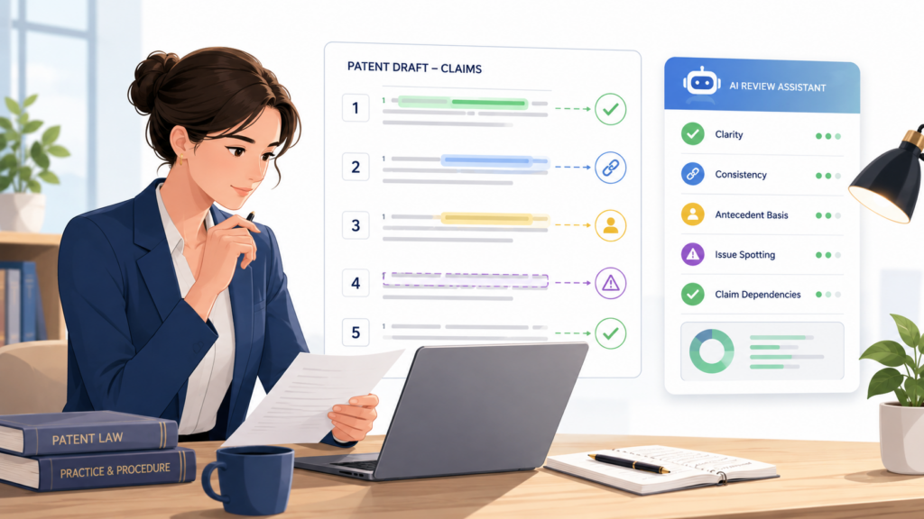 Claims are the hardest part of a patent draft because every word matters. A claim needs to be broad enough to matter, clear enough to understand, and supported enough to stand on its own.