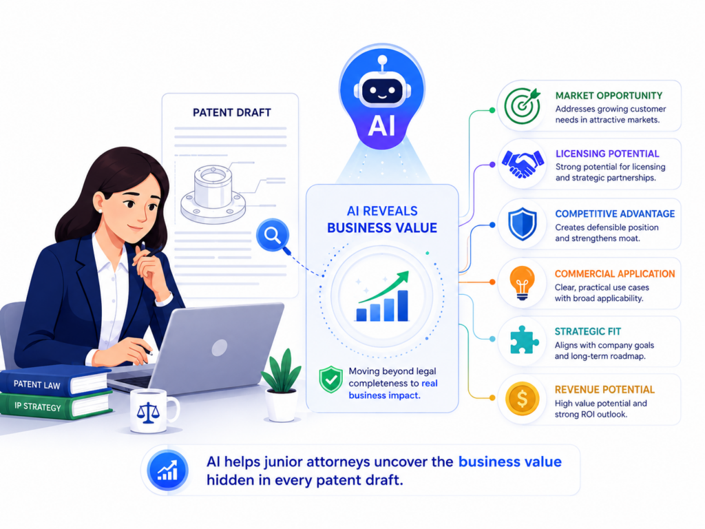 A patent draft is not only a legal document. For a startup, it is also a business tool. It can help protect a core product, support fundraising, make copying harder, strengthen a partnership, or create value for a future exit.