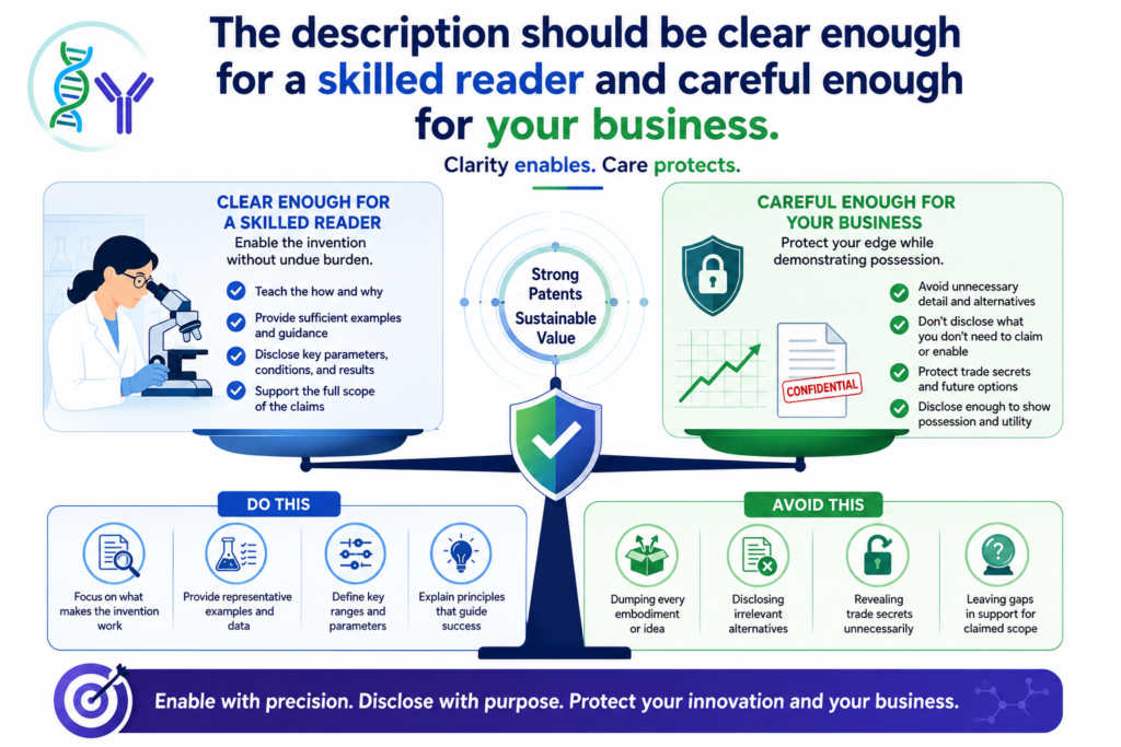 A patent is not written for the average person. But it should still be clear. Clear does not mean shallow.