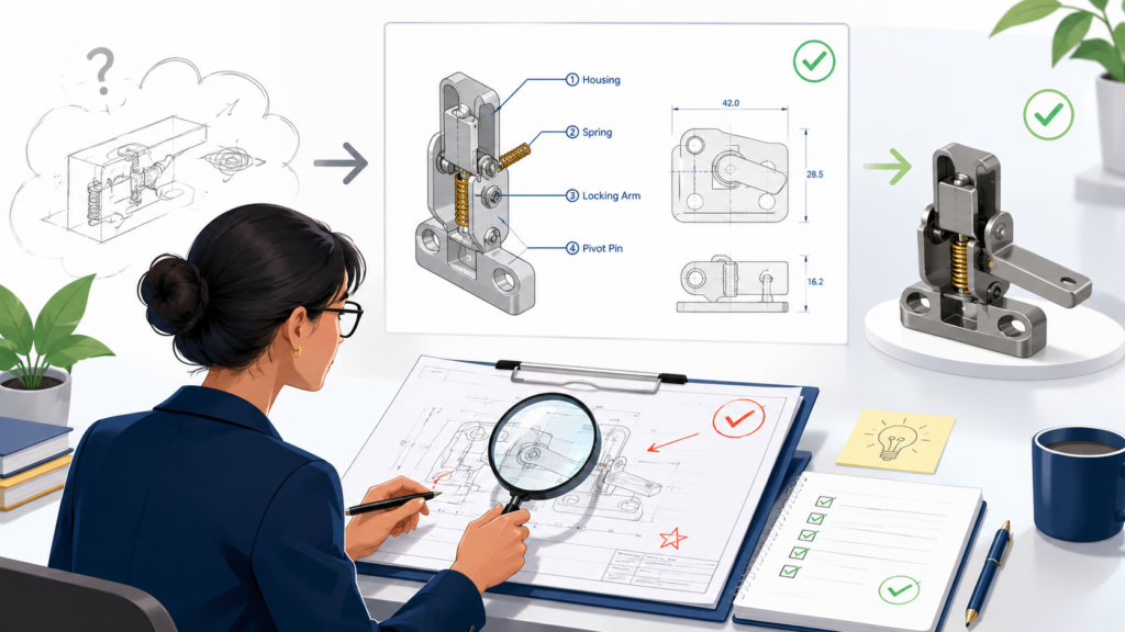A strong patent draft tells a technical story. It shows the problem, the old limits, the new approach, and the result. This story does not need to be dramatic.
