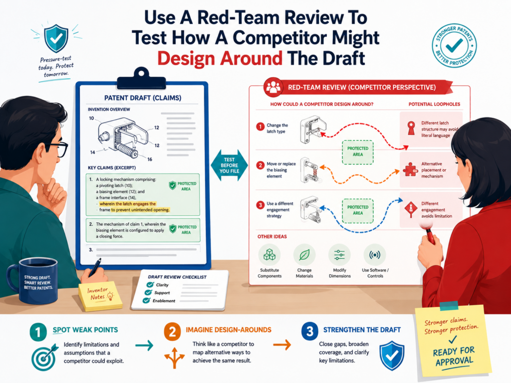 After the draft looks accurate and supported, the team should test it from the outside. This is the red-team review.