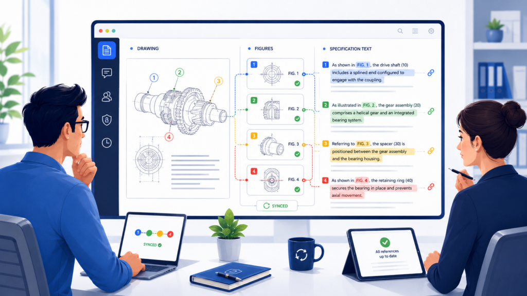 Version control is not only about the written draft. Patent drawings and figures can create their own version problems. A figure may show one workflow while the text describes another.