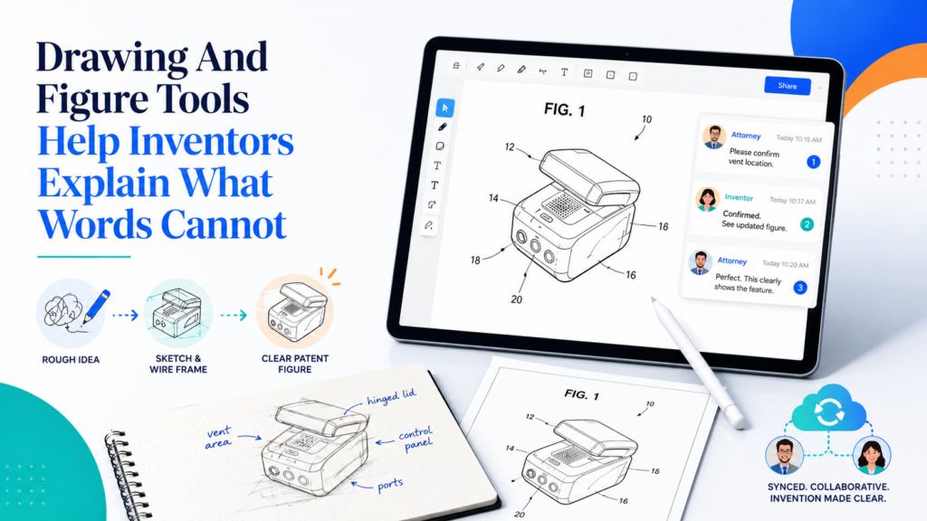 Many strong patent drafts are built around strong figures. A figure can show a system faster than a paragraph can. 