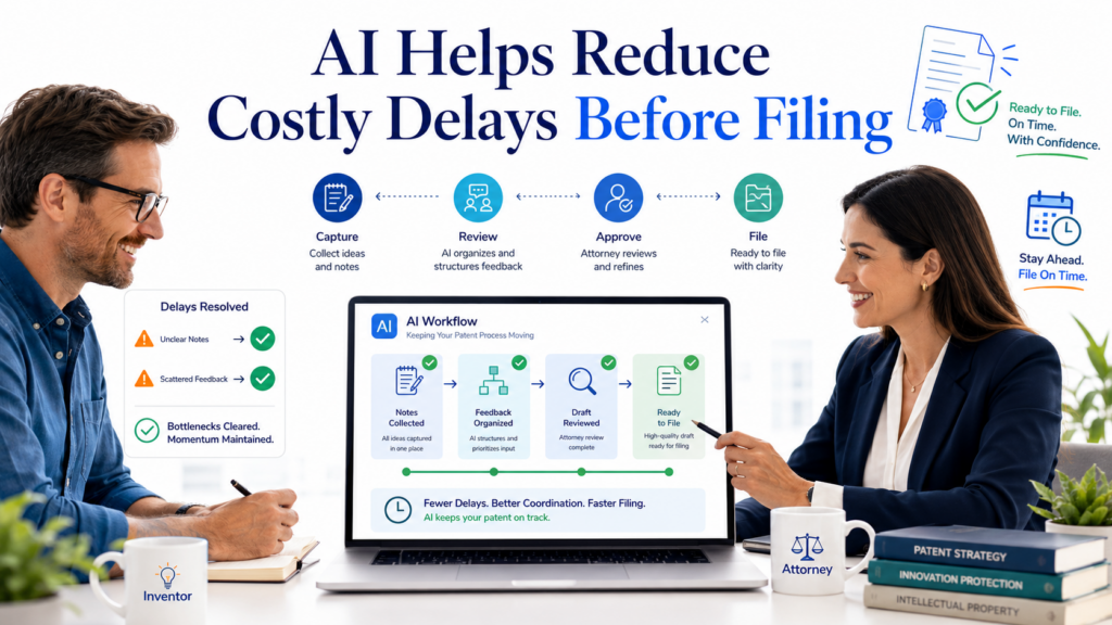 Patent delays often do not come from the writing itself. They come from missing facts, unclear notes, slow reviews, and late decisions. A team may think the attorney has everything needed, only to learn that a key detail is still missing.