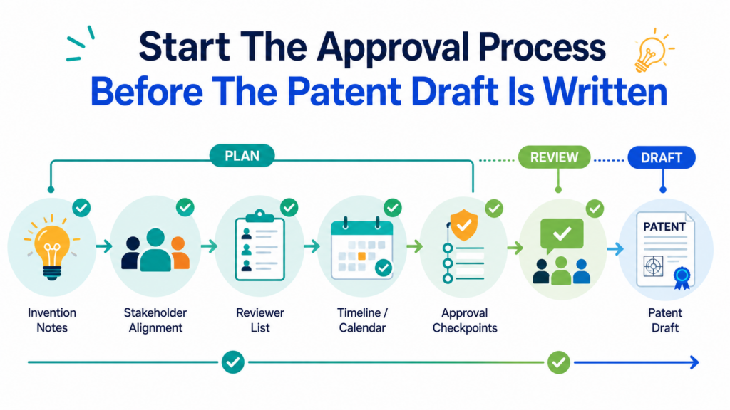 A clean patent draft approval process does not start when the draft lands in someone’s inbox. That is already too late. By then, the attorney has made many choices.