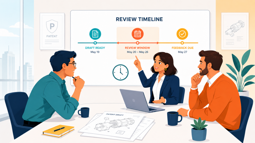 Timing can make or break a patent review meeting. A strong invention can become harder to protect if the team waits too long or shares too much too early.