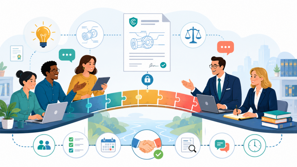 Outside counsel can bring great strength to an IP program. They can draft patent applications, handle office actions, give filing advice, and bring a wider view from other patent work they have seen. 