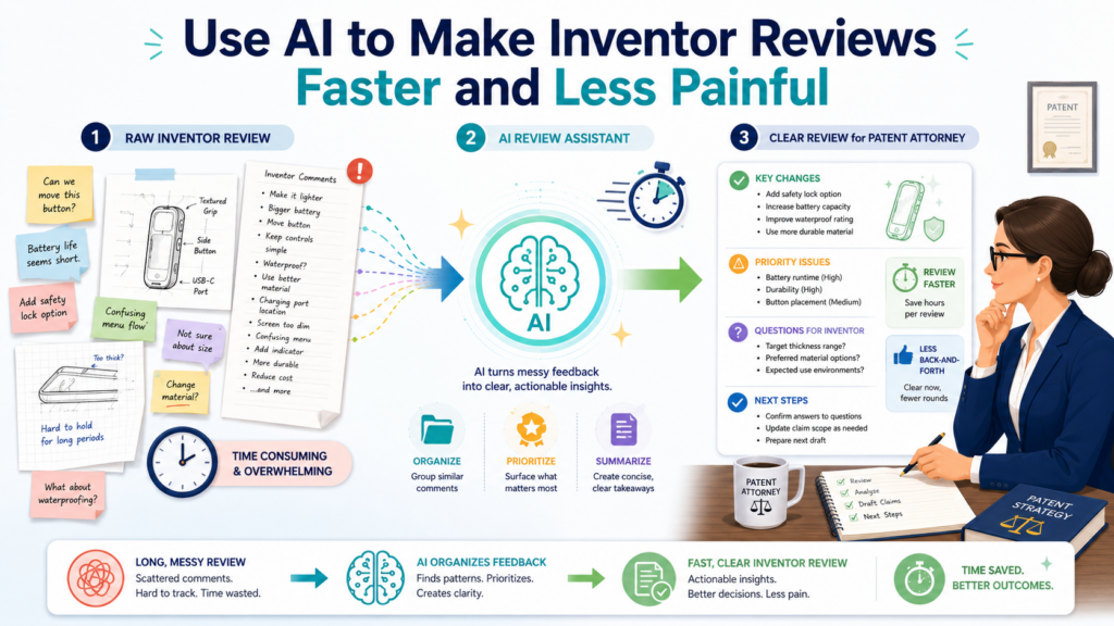 Inventor review is one of the most important parts of the patent process, but it can also be one of the slowest.