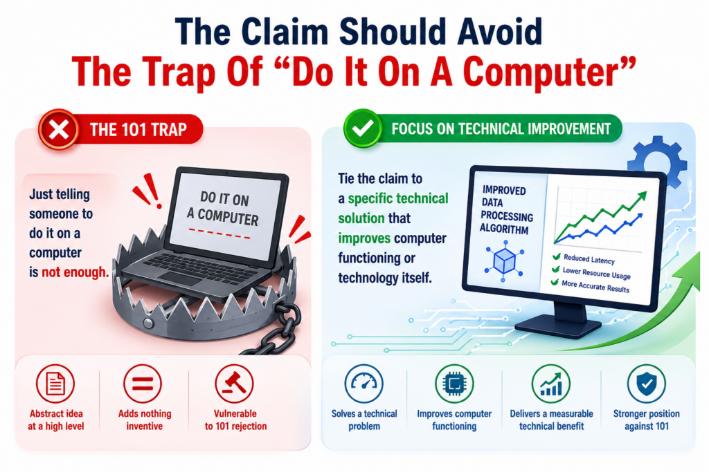 One of the fastest ways to weaken a software claim is to describe a normal human task and add a computer at the end. That frame makes the computer look like a tool, not the thing being improved.