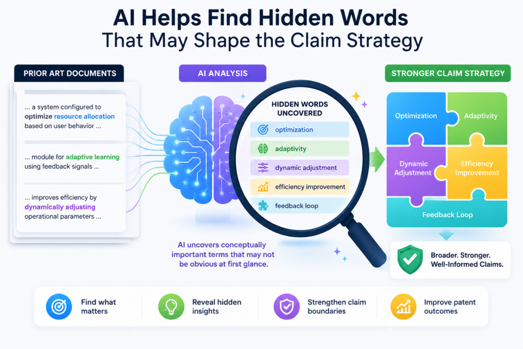 Inventors often describe their work in their own language. They may use product names, internal terms, or words that make sense inside the company.