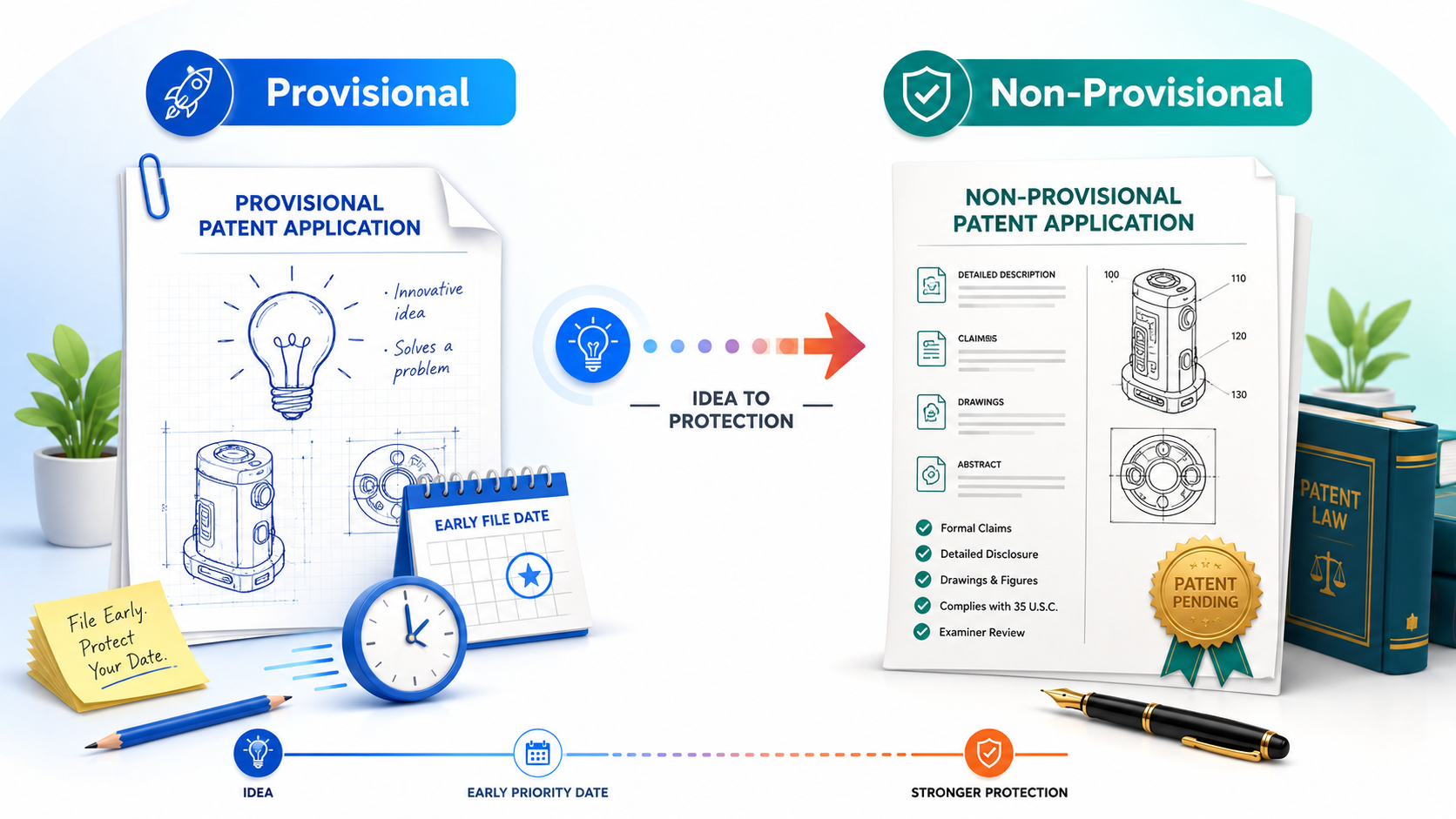 Provisional vs Non-Provisional Patent: What Founders Should Know