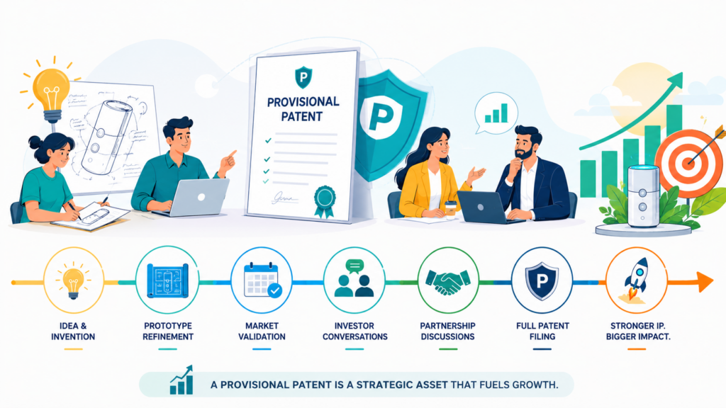 A provisional patent application is often sold as a fast and low-cost way to “protect an idea.” That is partly true, but it is not the full truth.