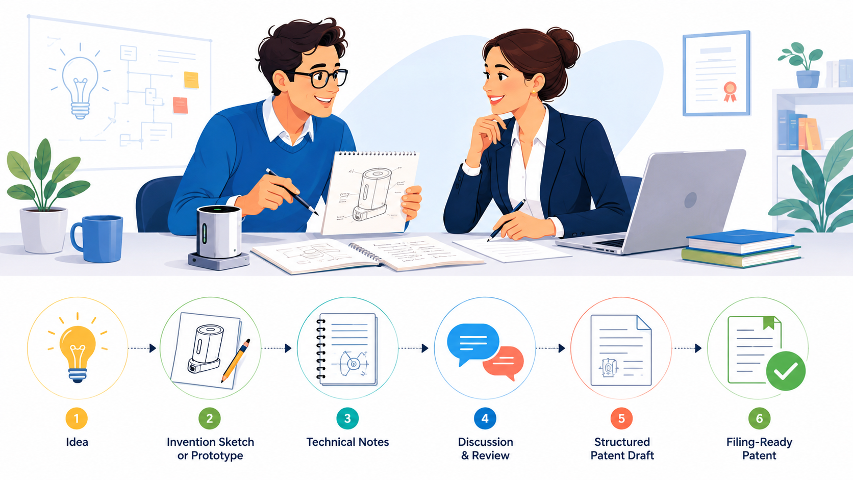 Inventor-Attorney Workflow Playbook: From Idea to Filing-Ready Patent