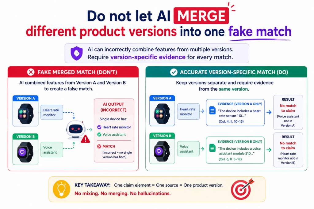 Products change. Features move. Docs get updated. Screens change. APIs get renamed. A product page from last year may not describe the current product.