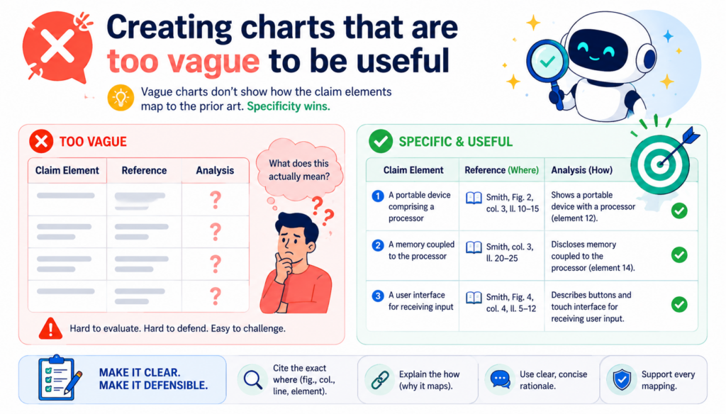This happens when AI writes broad statements that sound right but do not say enough. It may use phrases like “the system appears to include this feature,” or “this is likely shown by the product,” or “the platform performs a similar function.”