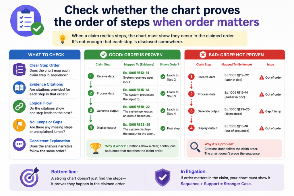 Many claims are not just about what happens. They are about when things happen. Order can be the whole point.