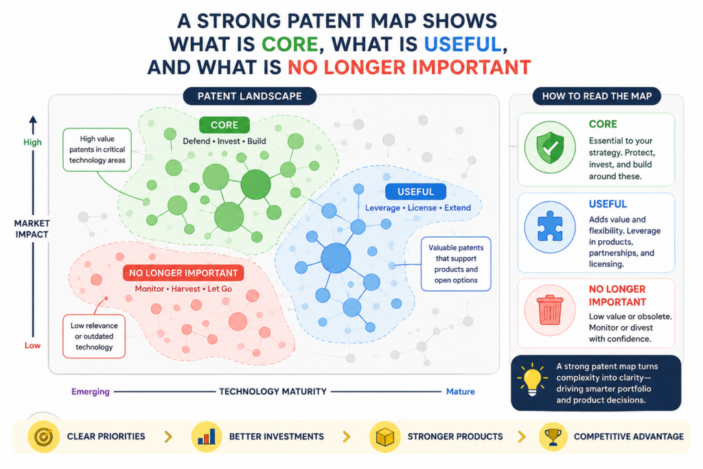 Not every patent has the same value. Not every feature needs the same level of protection. Some inventions sit at the heart of the company.