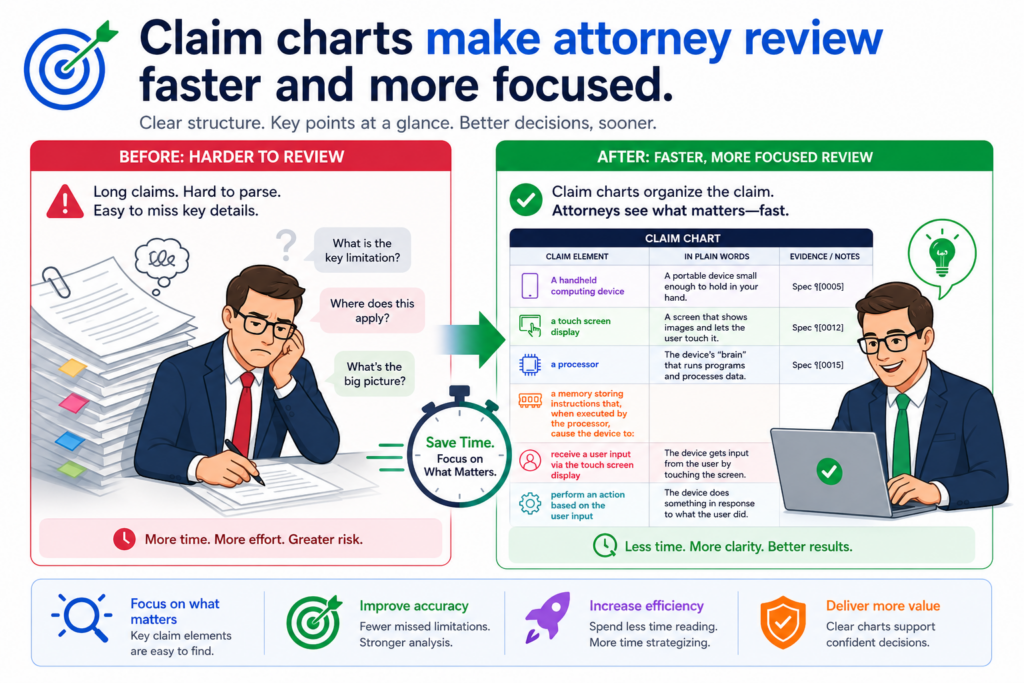 Patent attorneys can do better work when the invention is clear. That does not mean founders need to write legal language. It means founders need to show the device in a way that makes sense.