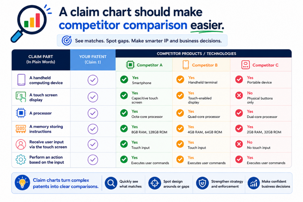 A strong hardware patent is not created in a vacuum. Your device lives in a market where other companies may build similar products, use similar parts, or solve the same customer problem.