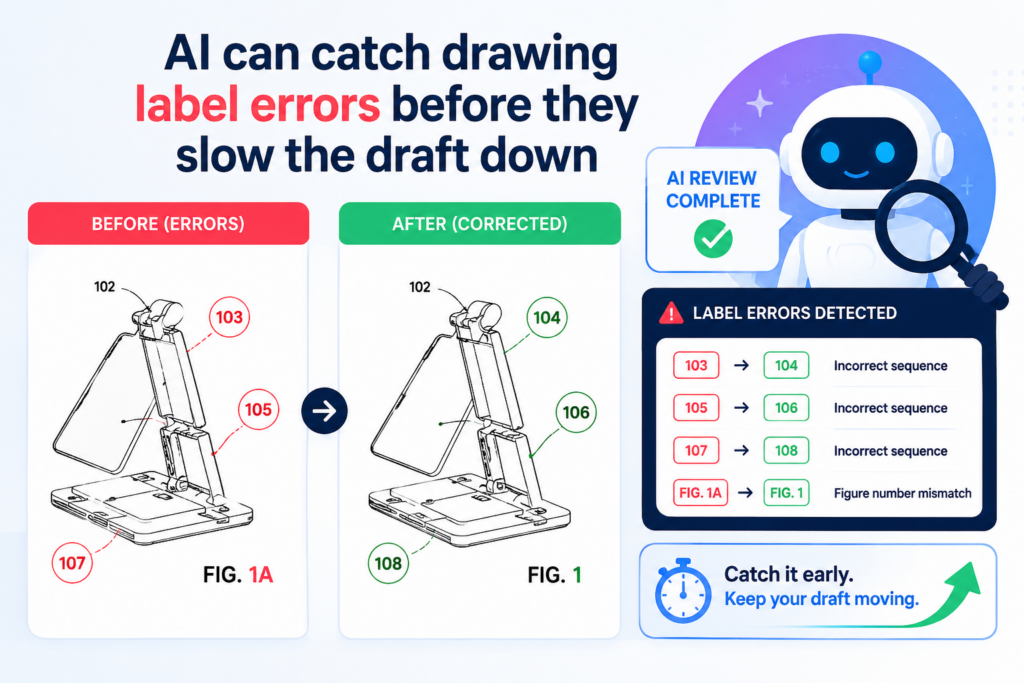 Drawings matter more than many founders think. Even for software, AI, chips, robotics, sensors, and cloud tools, drawings help show how the invention fits together.