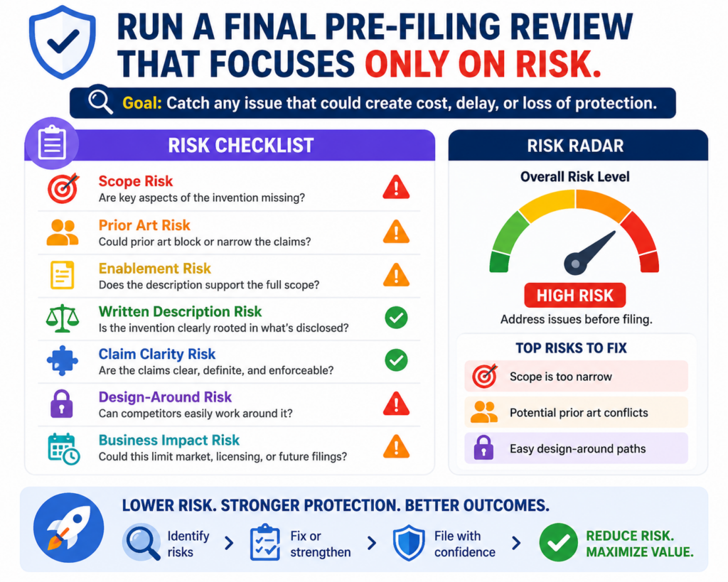 The final review should not be a full rewrite. By this point, the draft should already be in good shape.