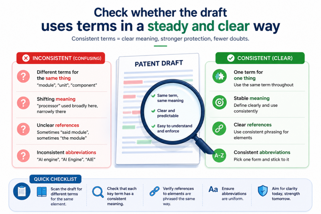 Messy terms create confusion. One part of the draft may call something a “score,” another part may call it a “rank,” another part may call it a “value,” and another part may call it a “confidence level.” Sometimes those words mean the same thing. Sometimes they do not.
