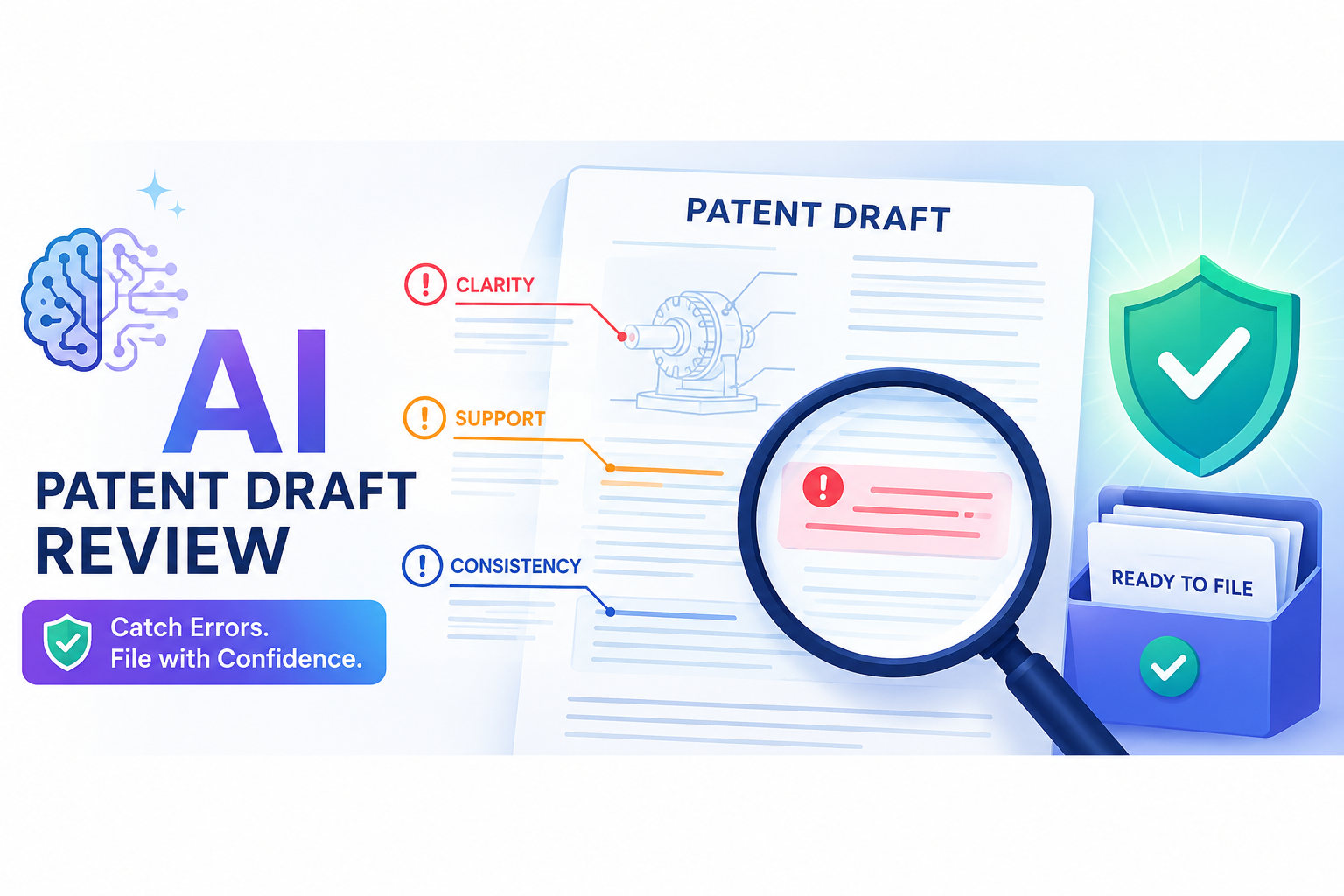 AI Patent Draft Review: How to Catch Errors Before Filing