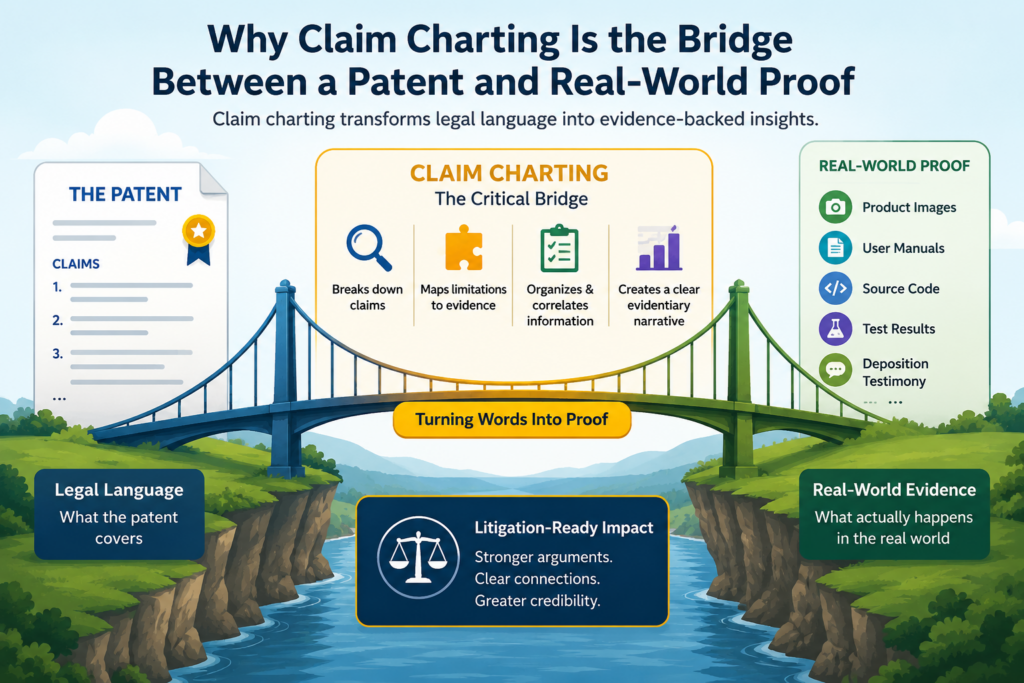 A patent claim is not a story. It is not a pitch deck. It is not a broad idea written in fancy words.