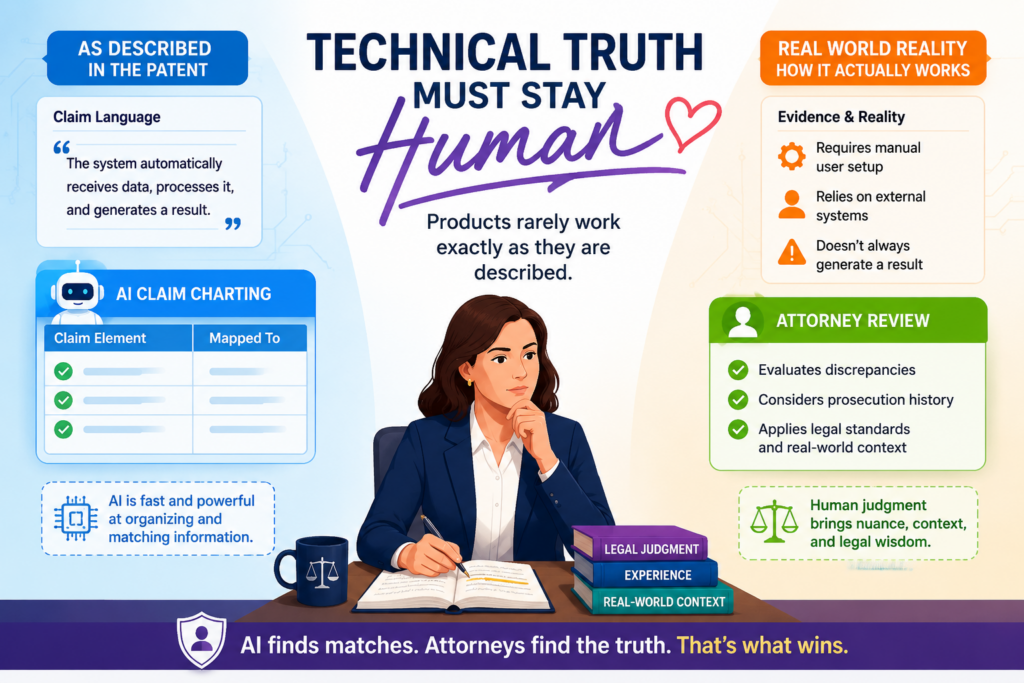 A product page often gives a clean story. The real system is usually messier.  There may be hidden steps, back-end logic, third-party tools, trained models, private APIs, edge cases, and system rules that never appear in public text. 