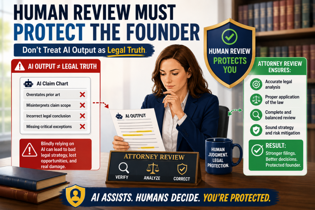 AI output can feel final because it looks clean. It may use formal words, cite evidence, and place each claim part in the right-looking box.