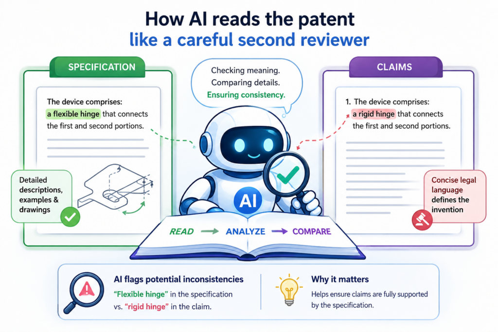 AI does not get tired after reading page ten. It does not skim because the draft looks “mostly fine.”