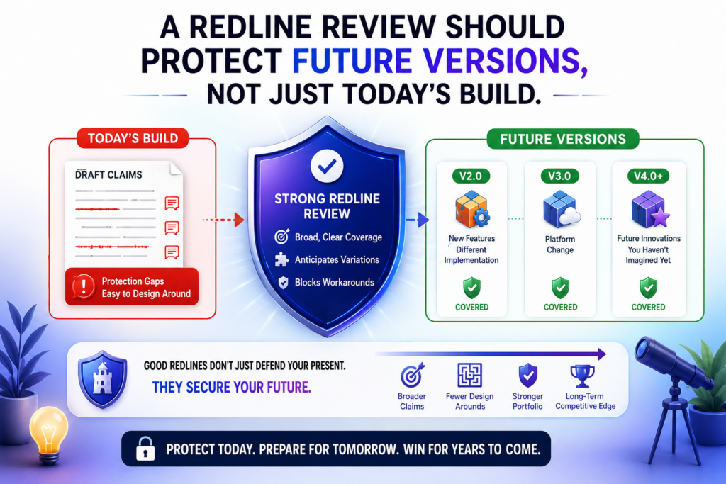 Most startups file patents while the product is still changing. The first version may be live, but the best version is still ahead. The model may improve. The workflow may shift. 