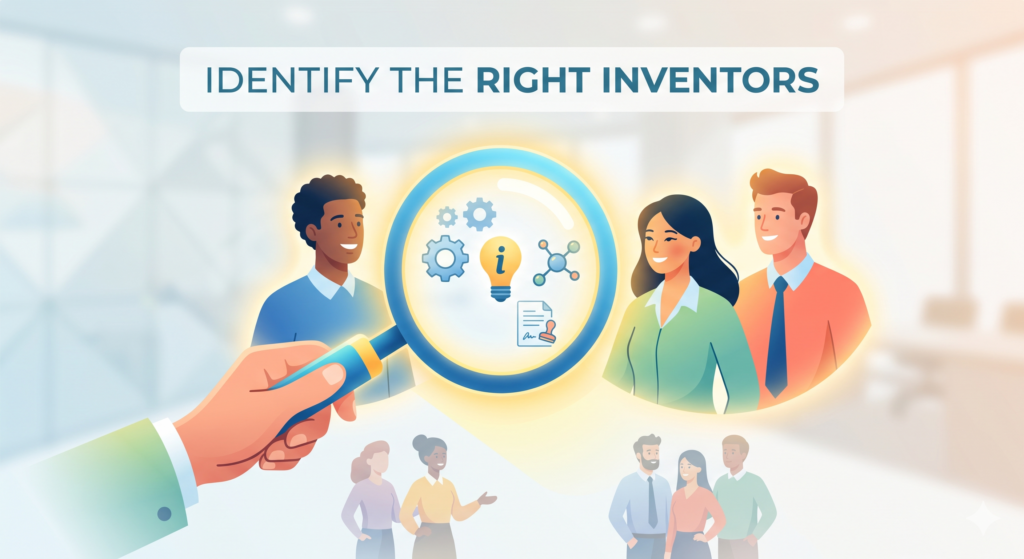 Inventor approval only works if the right people are involved. This sounds obvious, but it is one of the hardest parts of patent filing for fast-moving teams. In a startup, many people touch the product.