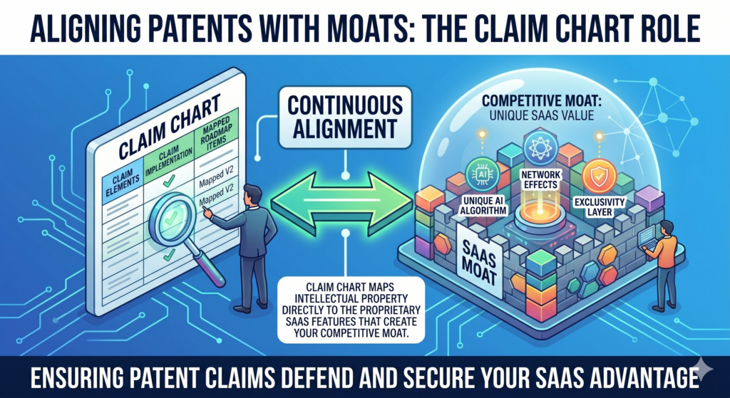 A patent should support the parts of your company that make you hard to copy. That is your moat. In software, your moat may come from data, workflow design, model behavior, system speed, customer lock-in, or a better way to solve a painful problem.
