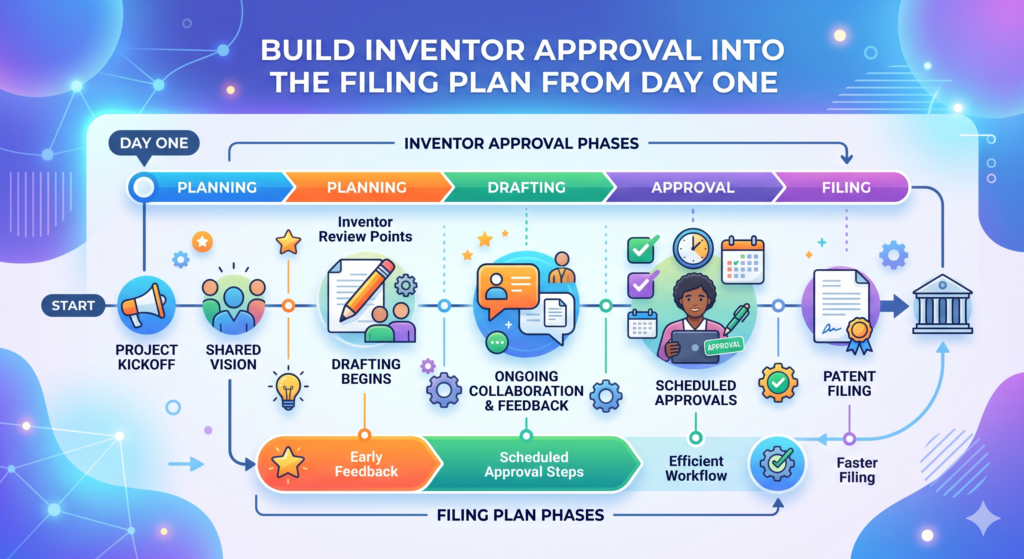 Inventor approval should not be the final step you remember the night before filing. That is when mistakes happen. That is when people rush.