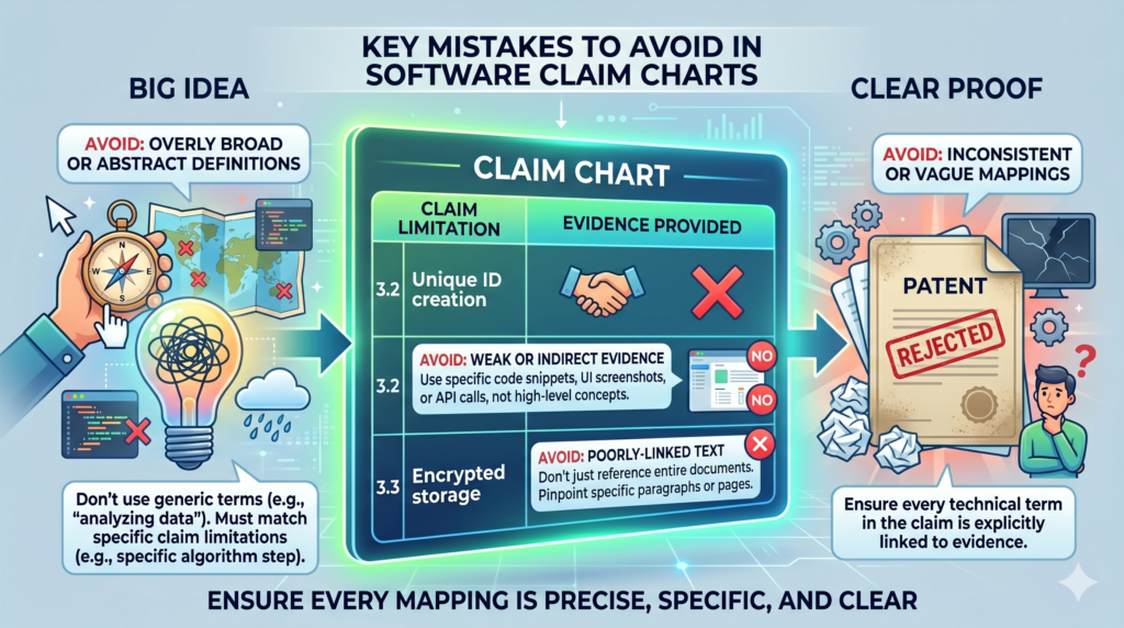 A shallow chart can hide the real invention. A chart filled with vague words can make a strong product look ordinary.