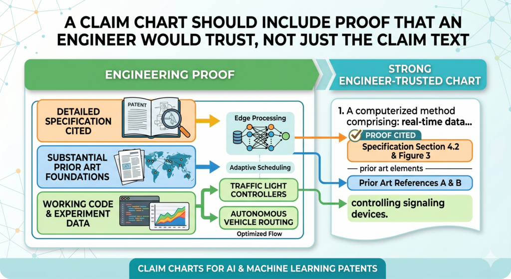 The best AI claim charts do not rely on vague claims from a marketing page. They use proof that a technical person would recognize as real.