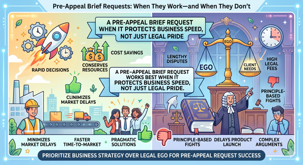 For a startup, the right patent move should support fundraising, product growth, partner talks, and long-term defense. That means the pre-appeal decision should not be made in isolation.